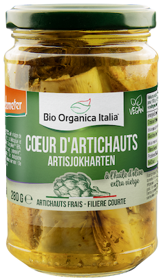 CŒUR ARTICHAUT HUILE DEMETER (280G) BIO ORGANICA 