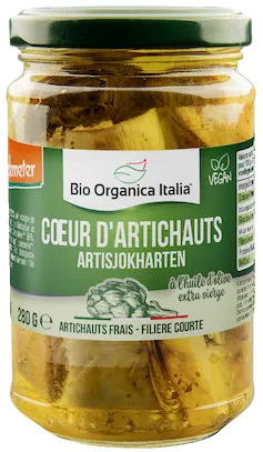 CŒUR ARTICHAUT HUILE DEMETER (280G) BIO ORGANICA 