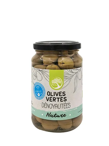 OLIVES VERTES DENOYAUTEES (340G  PNE 190G) PHILIA