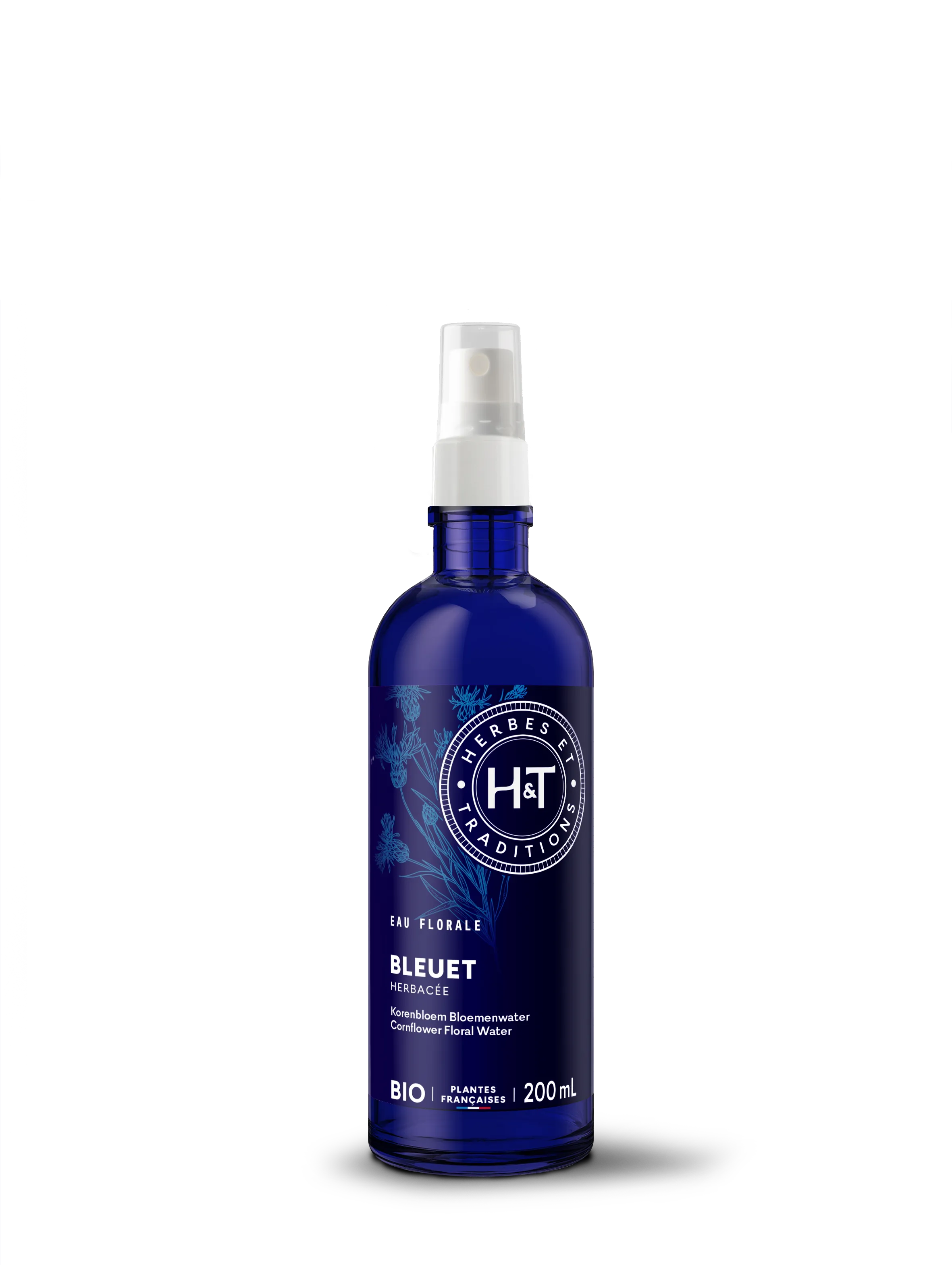 EAU FLORALE DE BLEUET 200ML HERBES ET TRADITIONS