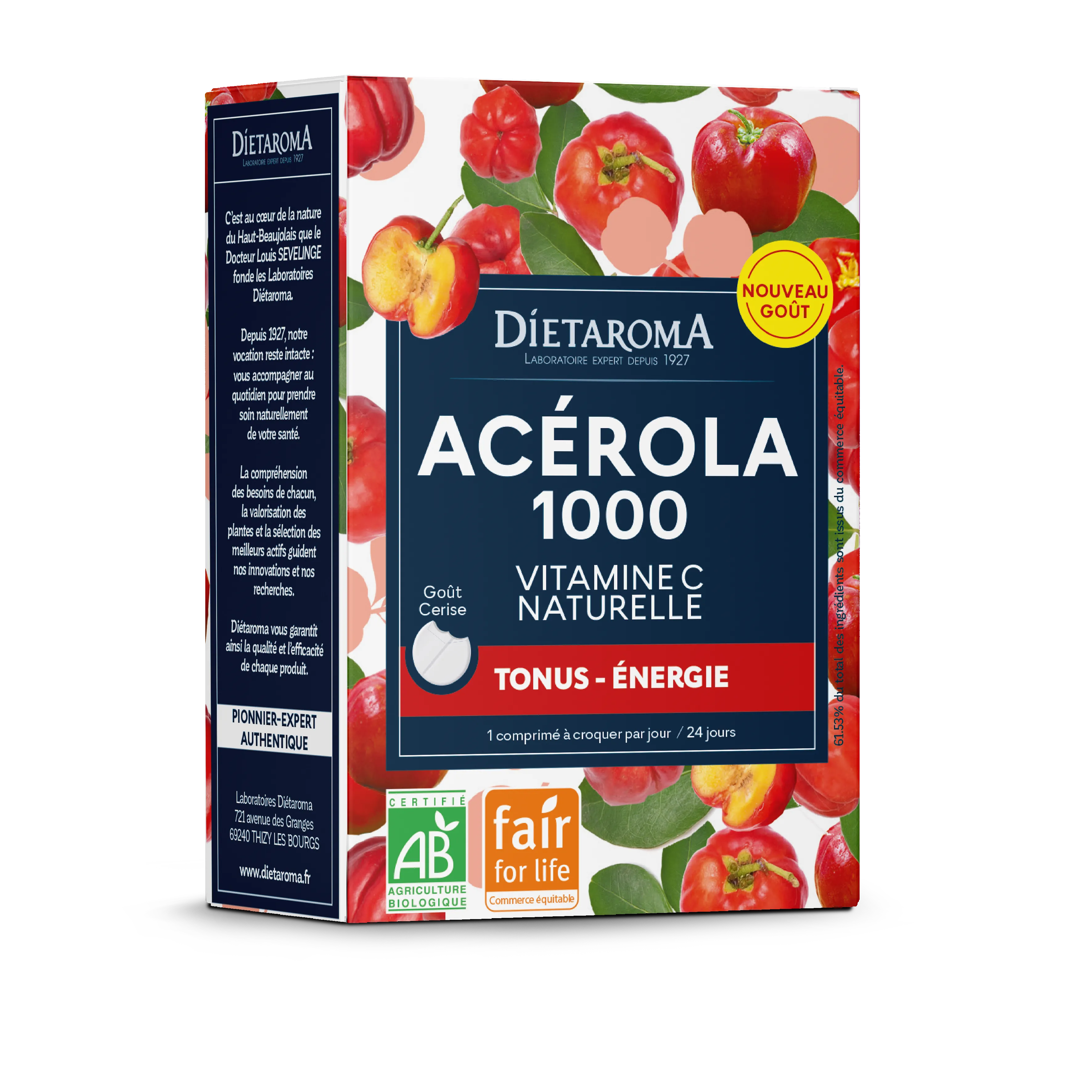 ACEROLA 1000 GOUT CERISE 24 CP